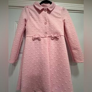 Girls hearts coat Size 14